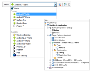 Build applications for multiple device form factors and platforms with native fidelity, capabilities and device uniqueness